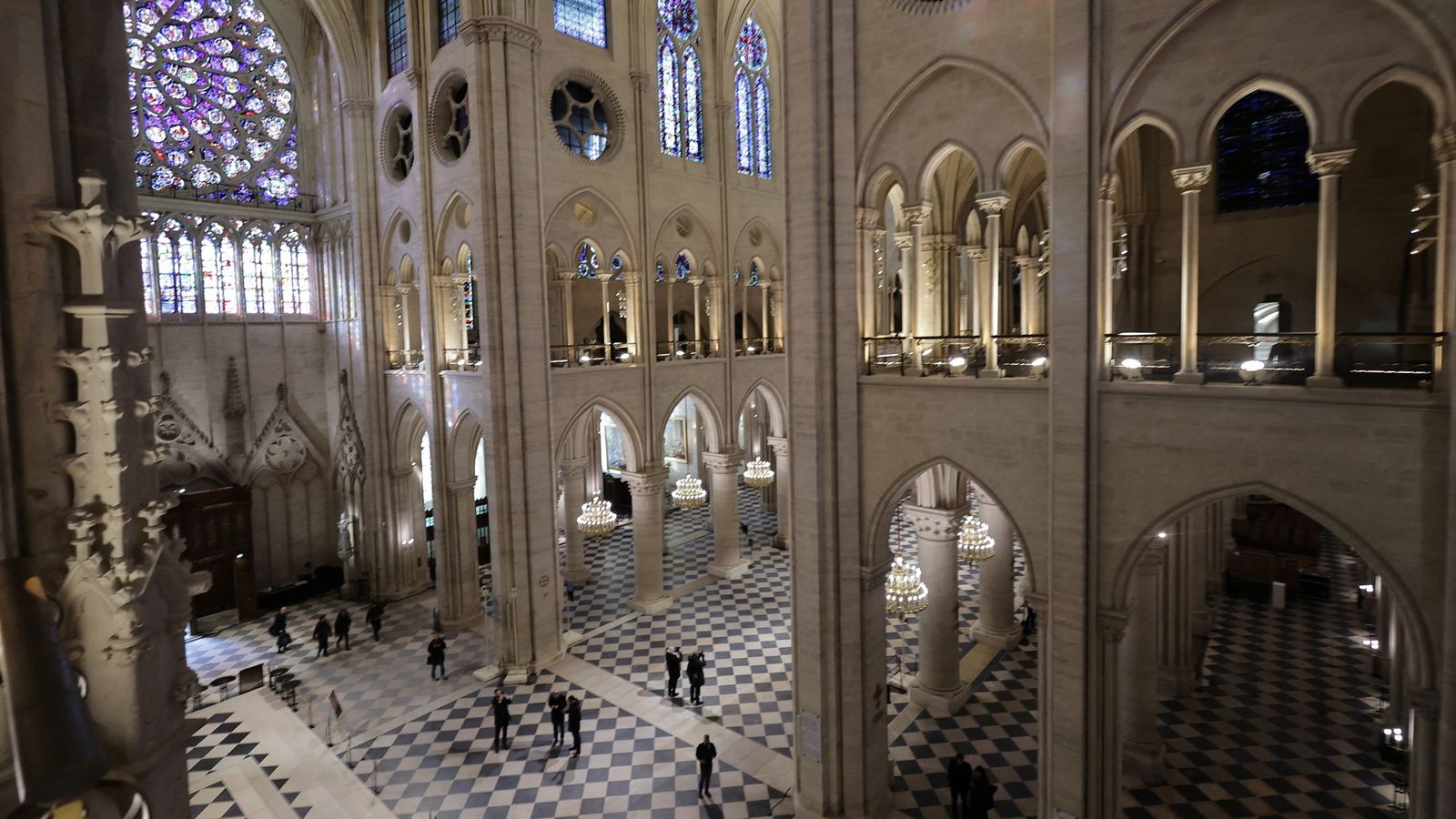 skynews emmanuel macron notre dame cathedral 6760990