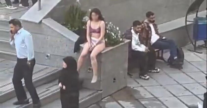 Amnesty demands release of woman ‘violently arrested’ after stripping off to protest strict Islamic dress code, reports say | World News