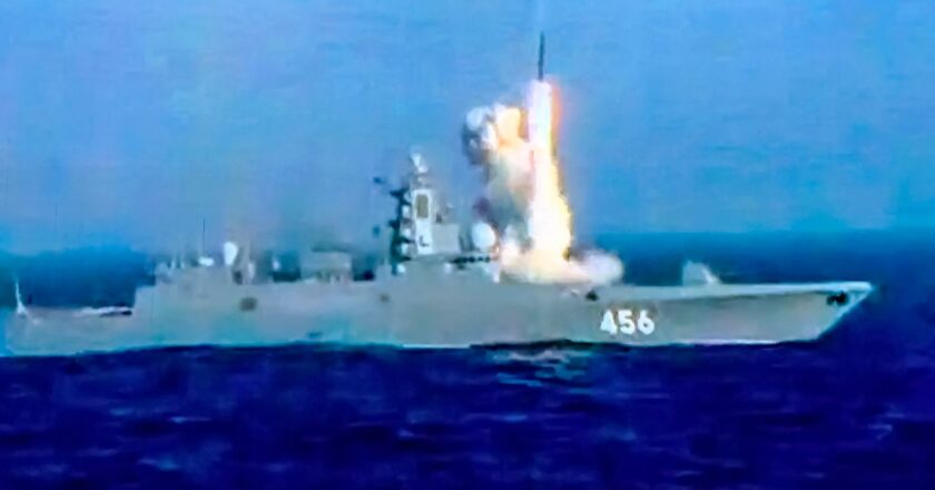 Russian navy warship carrying hypersonic missiles conducts drills in English Channel, state media says | World News