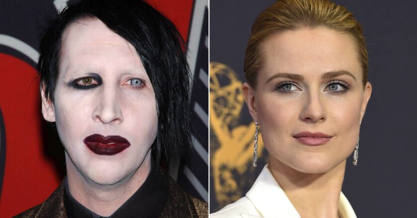 Marilyn Manson drops lawsuit against former fiancee Evan Rachel Wood | Ents & Arts News