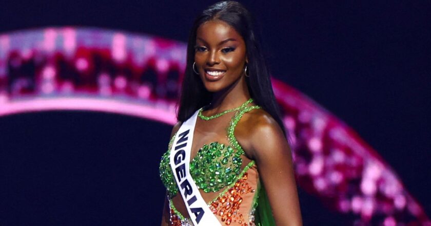 Beauty queen in South Africa citizenship row takes Miss Universe runner-up spot – representing Nigeria | World News