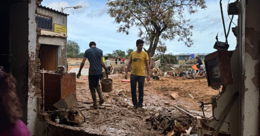 Family left with nothing forced to salvage precious memories after home devastated by Spain floods | World News