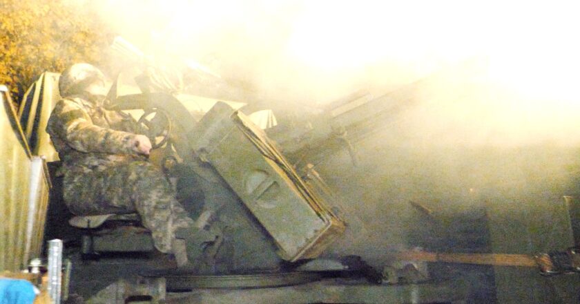 Ukraine’s anti-aircraft units trying to down Russian drones in Sumy as record numbers hit | World News