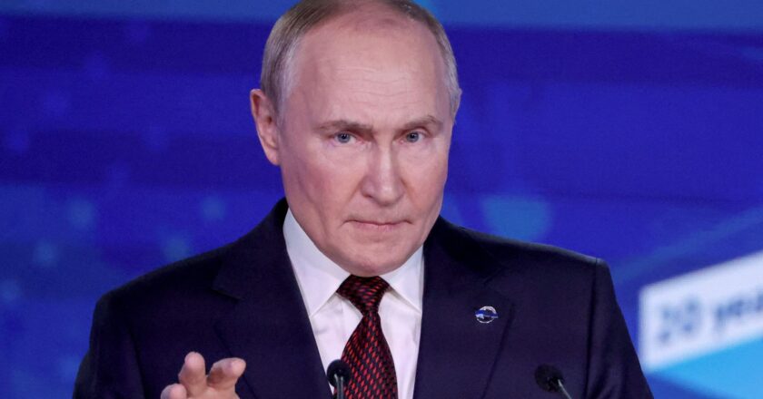 Vladimir Putin congratulates ‘courageous’ Donald Trump on US election win | World News