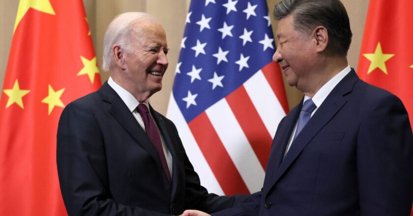 Xi Jinping says China is ‘ready to work’ with Donald Trump during last meeting with Joe Biden | US News