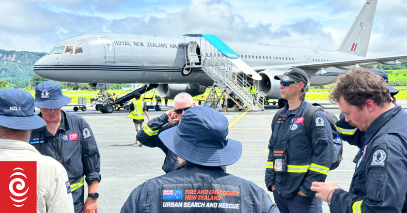 Vanuatu earthquake: Last repatriation from Port Vila, water in short supply