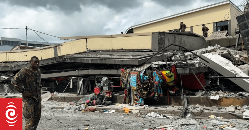 ‘Sorry, it’s quite a big one actually’: Aftershock strikes Vanuatu mid-interview