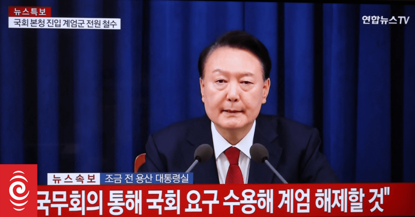 South Korea parliament votes to impeach president over declaration of martial law