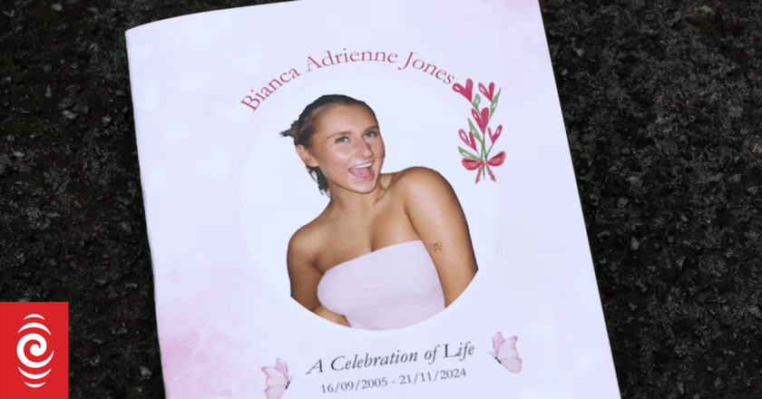 Bianca Jones remembered for ‘profound impact’ at funeral service after death from Laos methanol poisoning