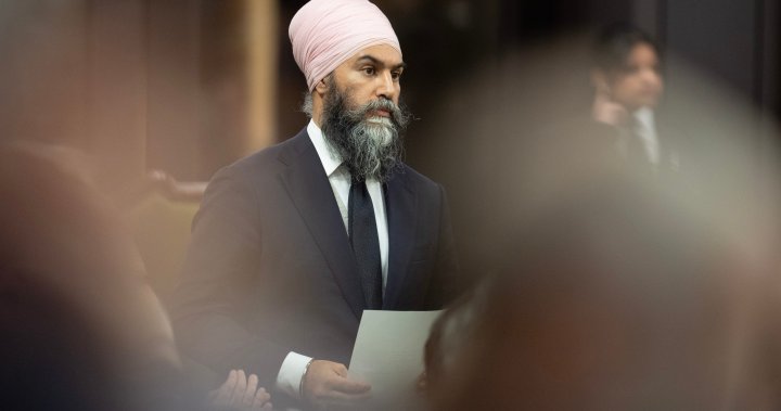 NDP will vote to topple Trudeau and propose confidence vote, Singh says – National