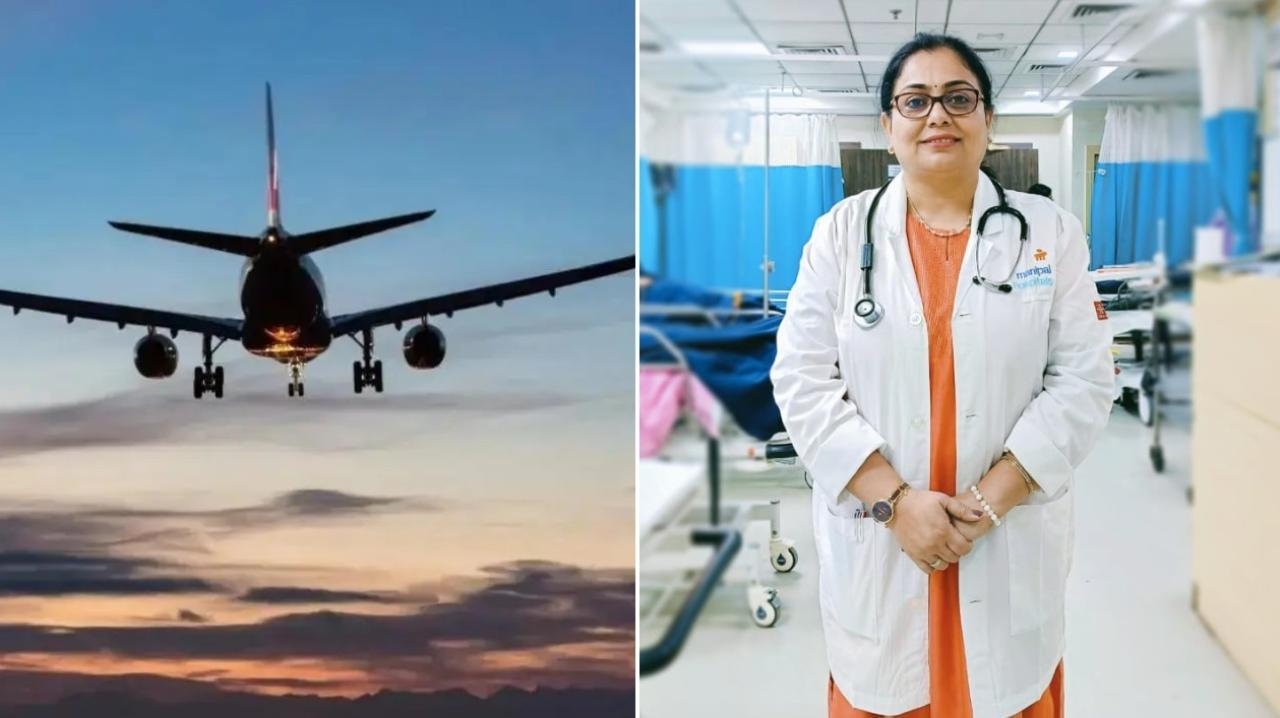 Kolkata doctor saves passengers life mid air on Kolkata Delhi flight