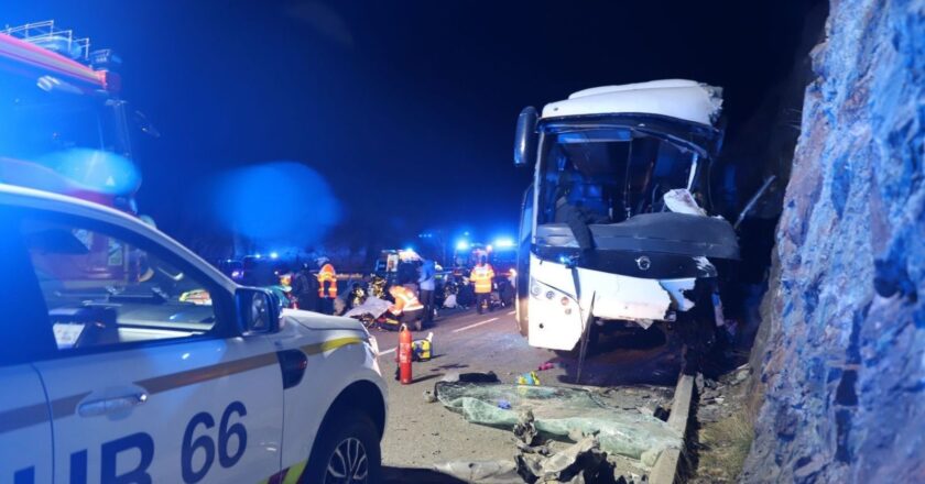 Two dead and more than 30 injured after coach crashes in Pyrenees | World News