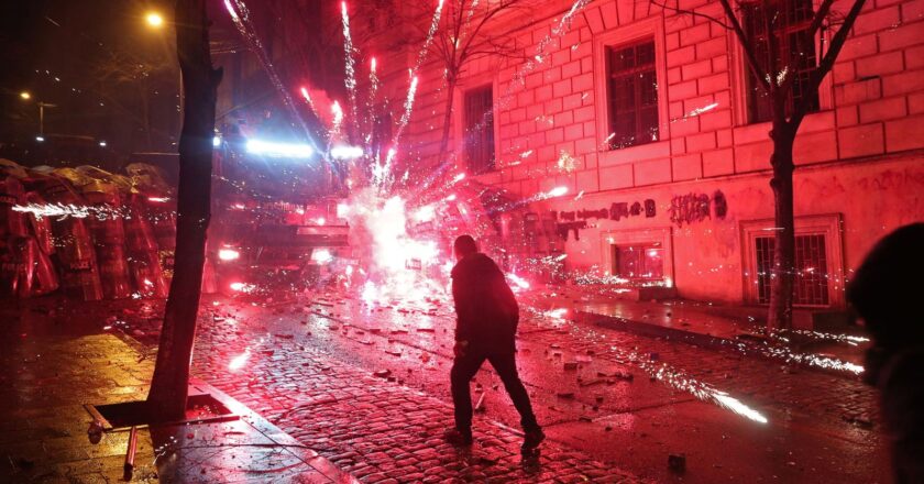 Georgia: Fourth night of clashes in Tbilisi amid reports protests are spreading | World News