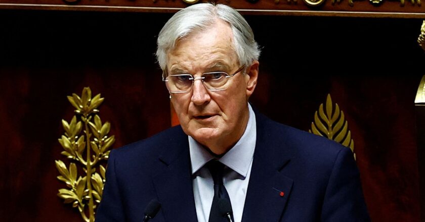 French government heading towards collapse as PM Barnier faces no-confidence vote | World News