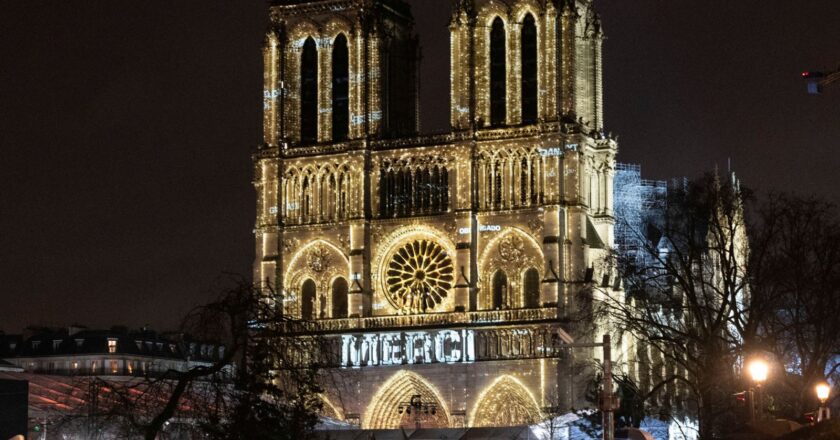 Notre-Dame reopening: Parisians celebrate as ‘the city gets its soul back’ | World News