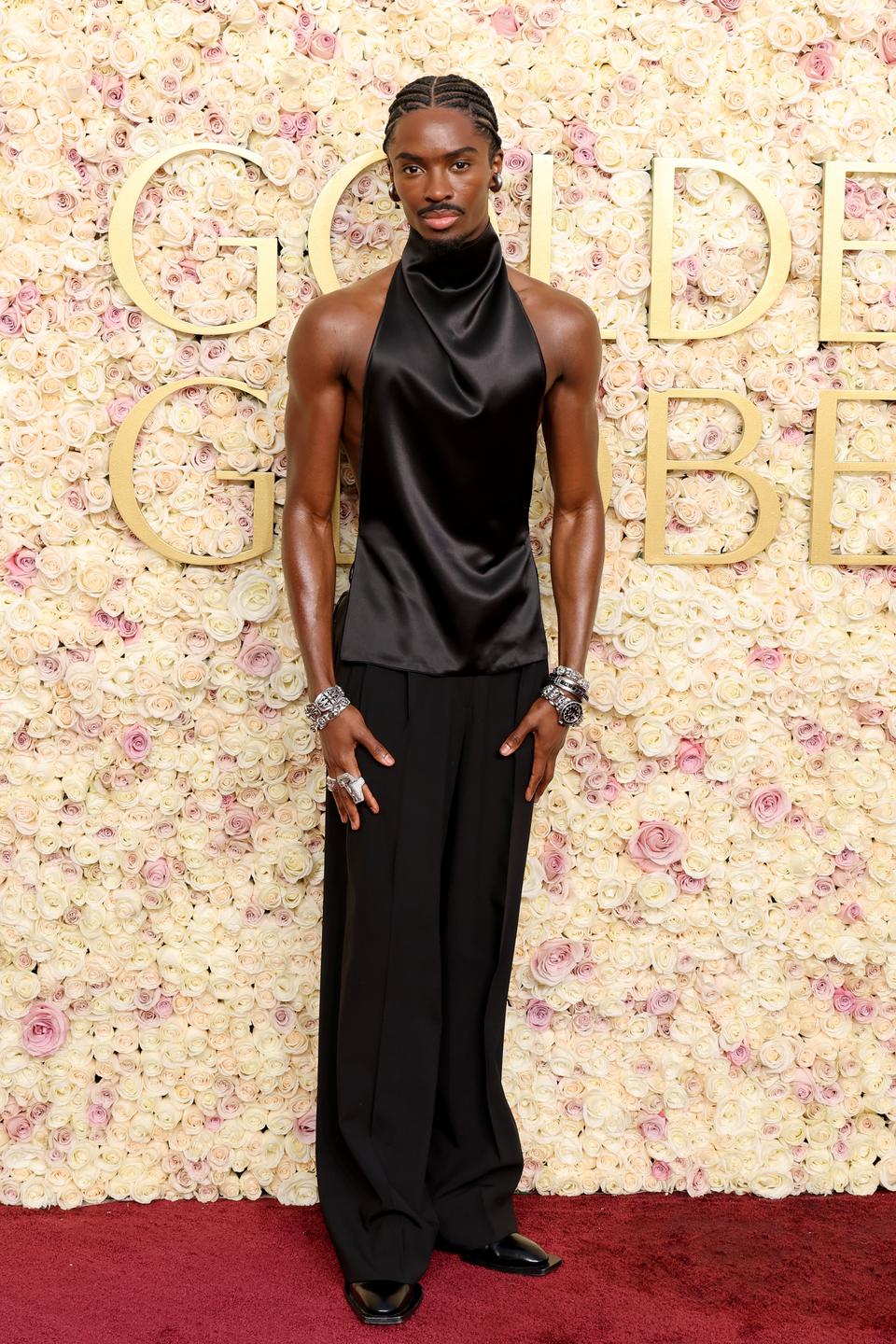 Golden Globes 2025 red carpet: Zendaya, Angelina Jolie, Ariana Grande, Timothée Chalamet lead best dressed 37 1736128889 110 Golden Globes 2025 red carpet Zendaya Angelina Jolie Ariana Grande
