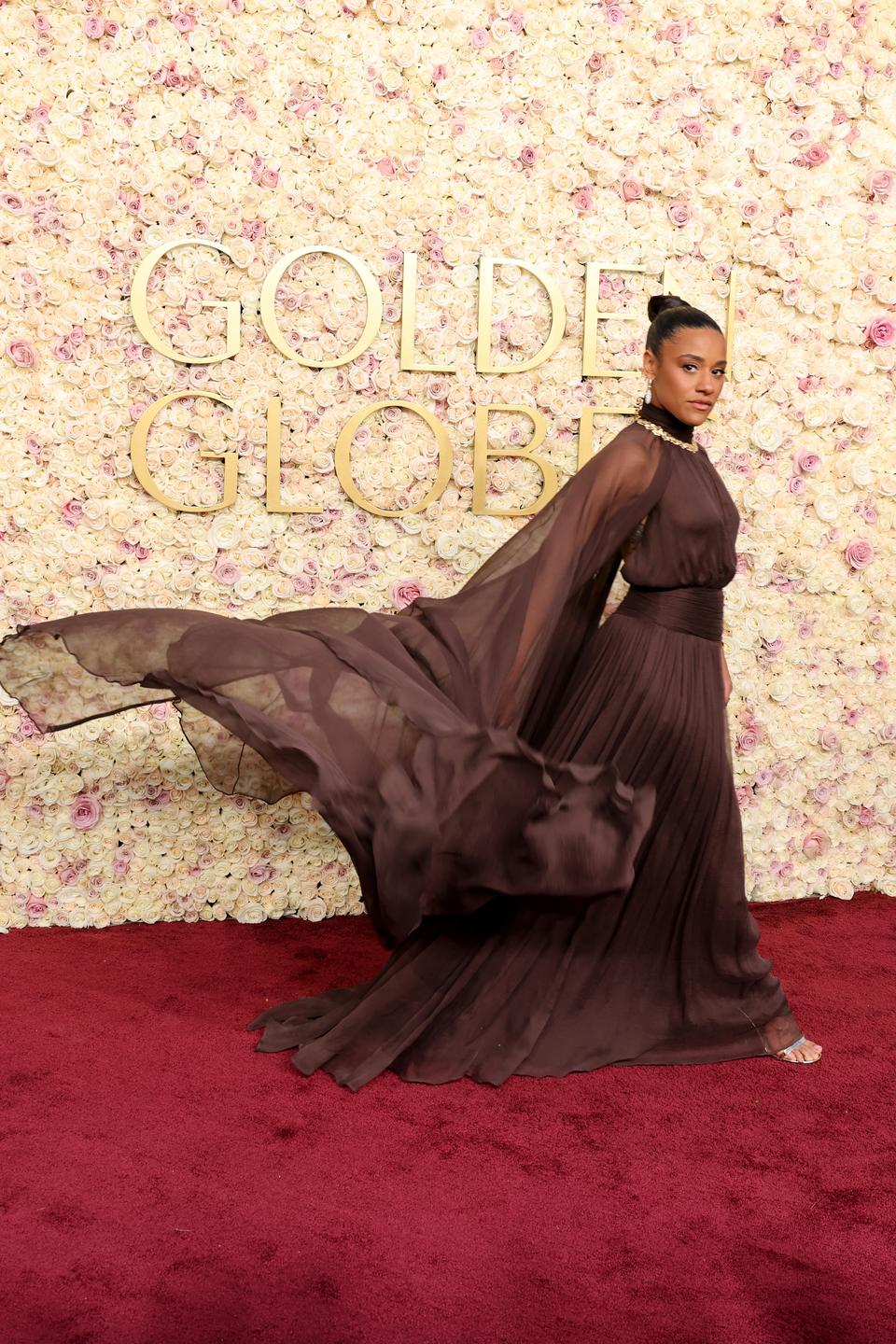 Golden Globes 2025 red carpet: Zendaya, Angelina Jolie, Ariana Grande, Timothée Chalamet lead best dressed 34 1736128889 988 Golden Globes 2025 red carpet Zendaya Angelina Jolie Ariana Grande