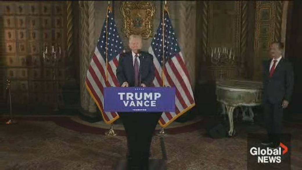 Click to play video: 'What will a 2nd Trump presidency look like as he prepares to take office?'
