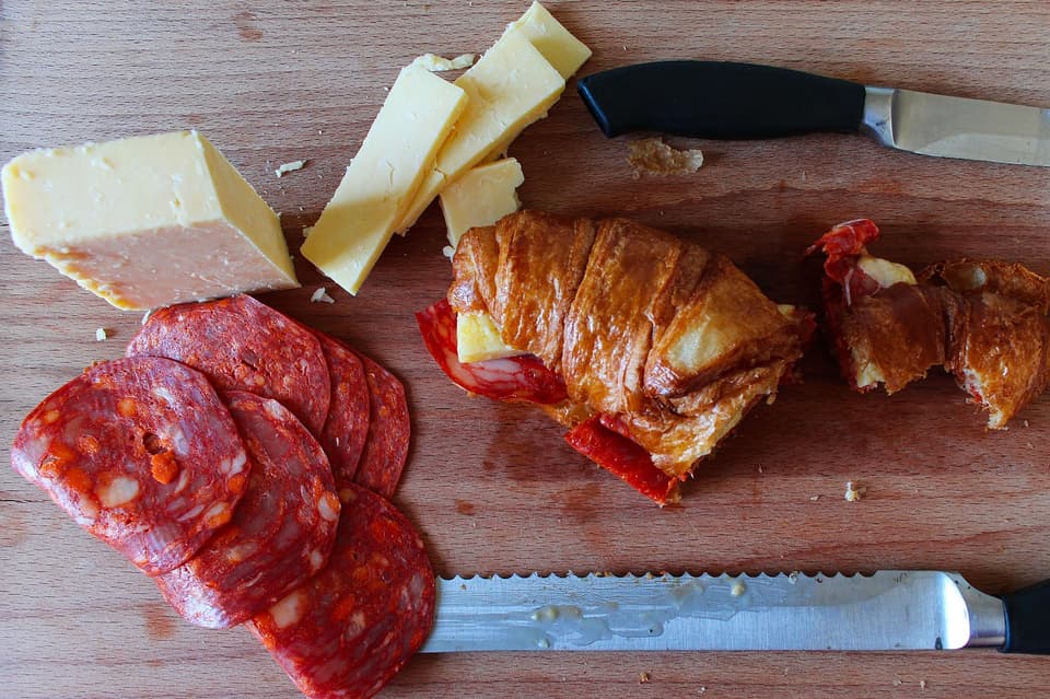 Processed meat such as chorizo can raise the risk of getting cancers