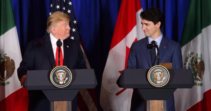 Justin Trudeau calls idea of banning Donald Trump from Canada ‘irresponsible’