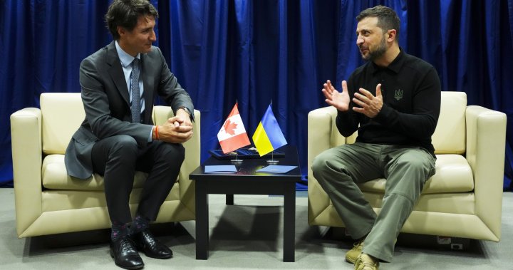 Ukraine ‘must’ be part of peace talks, Trudeau says in call with Zelenskyy – National