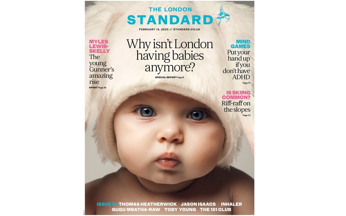 Inside this weeks London Standard Why isnt London having babies