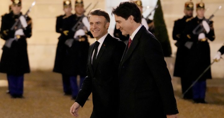Trudeau in Paris for AI summit as Trump set to announce new tariffs – National