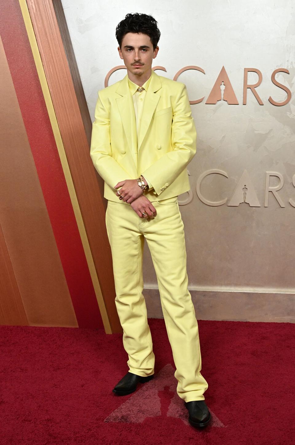 Oscars 2025: Glamorous gowns & stick-thin actors rule the Oscars red carpet — Timothée Chalamet, Ariana Grande, Demi Moore 3 1740975001 413 Oscars 2025 Glamorous gowns stick thin actors rule the Oscars