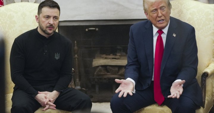 Zelenskyy sees post-Trump polling bump. What about other world leaders? – National