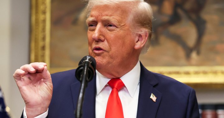 Trump’s sweeping tariffs on Canada, Mexico are now in effect – National