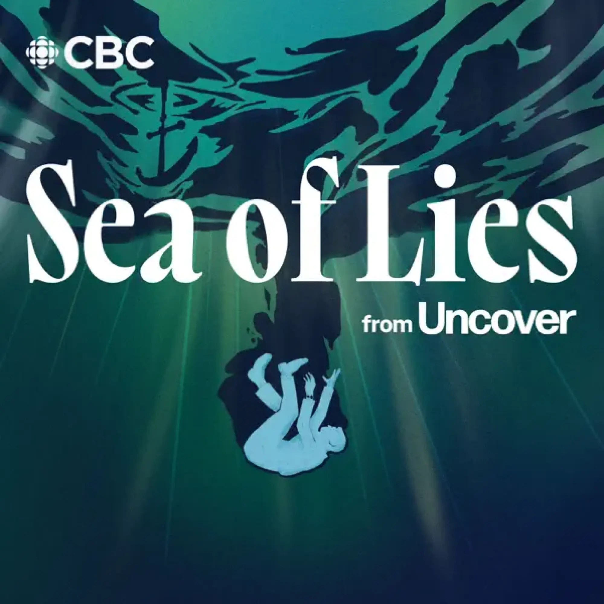 'Sea of Lies' podcast art