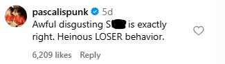 Pedro Pascal calls J.K. Rowling ‘heinous loser’ after her U.K. Supreme Court ruling post - National 3 Pedro Pascal's comment on Tariq Ra'ouf's post.