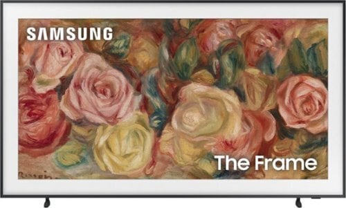 Samsung - 43” Class LS03D The Frame Series QLED 4K with Anti-Reflection and Slim Fit Wall Mount Included (2024)