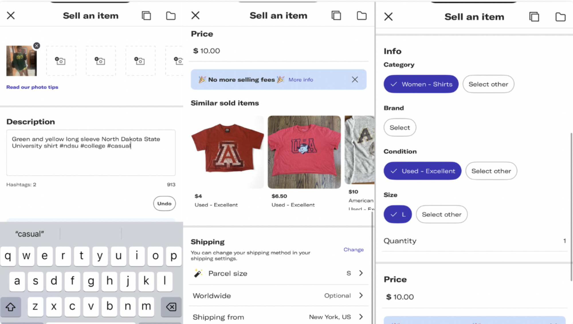 The Best Apps for Selling Used Clothing and Household Items 4 Depop on iOS