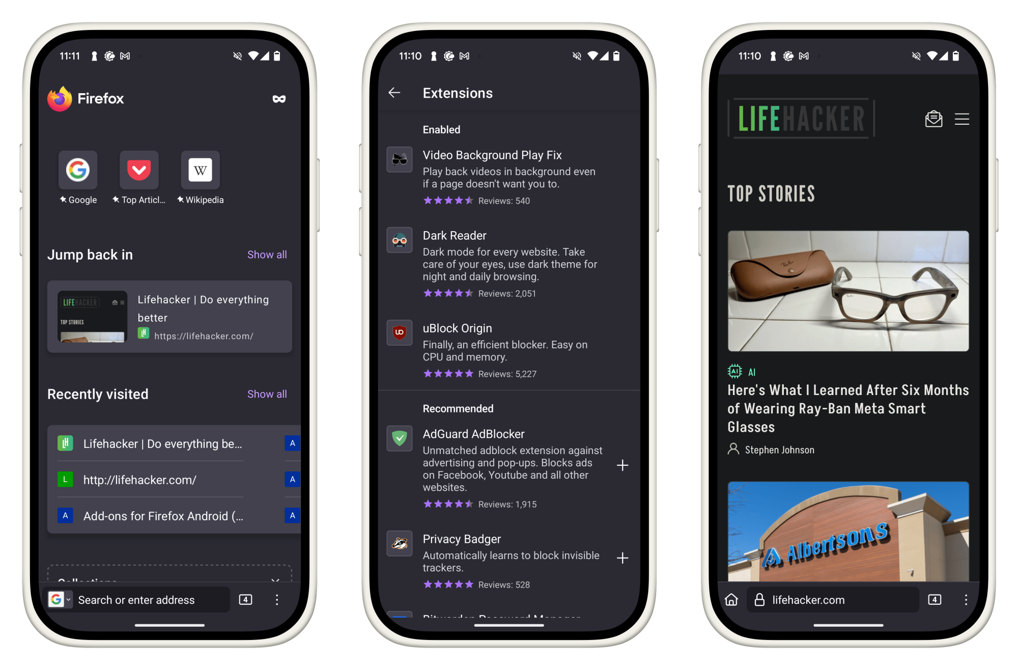 The Best Chrome Alternatives on Android 3 Firefox for Android