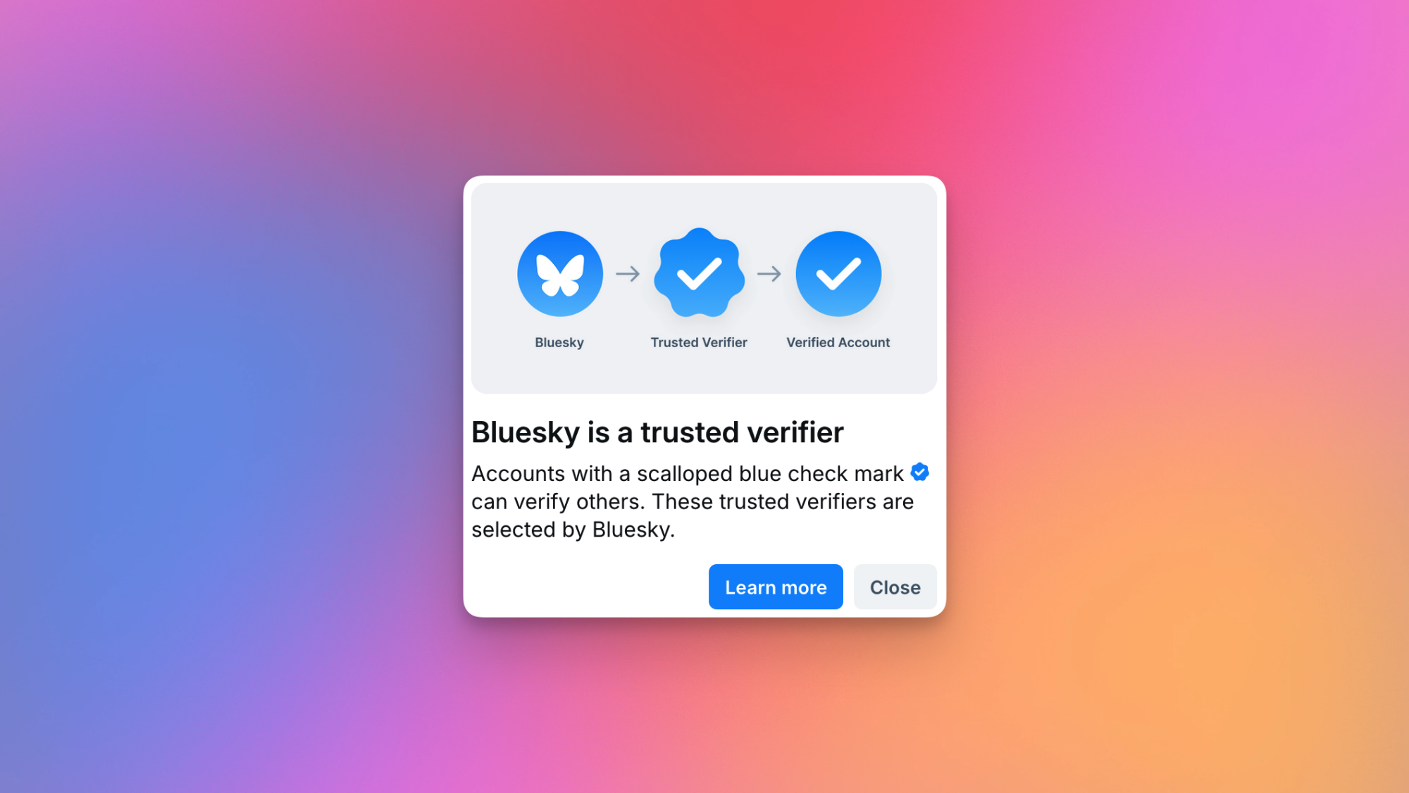 How to Get Verified on Bluesky 2 A Trusted Verifier on Bluesky.