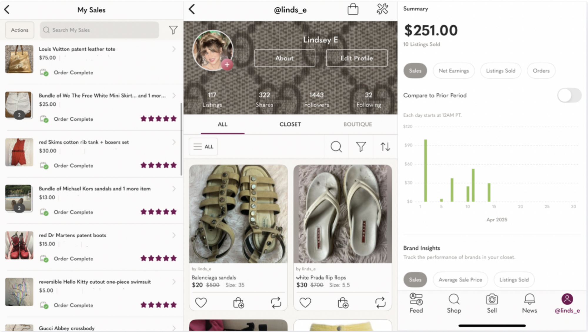 The Best Apps for Selling Used Clothing and Household Items 1 Poshmark on iOS