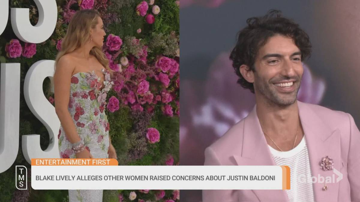 Click to play video: 'Blake Lively claims multiple women voiced concerns about Justin Baldoni on set'