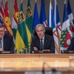 Pipeline policy divides B.C., Alberta as premiers meet with Carney in Saskatoon