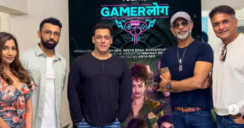 Salman Khan unveils poster of Darsheel Safary’s OTT debut ‘Gamerlog’