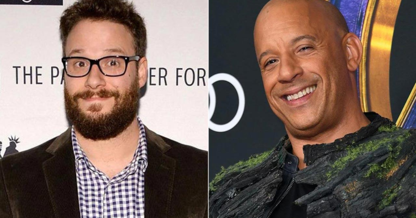 Seth Rogen teases Vin Diesel for The Studio : `I’ll capture your baldness!`
