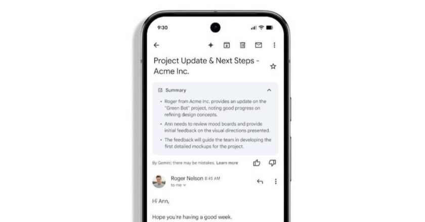 Gmail Will Automatically Summarize Your Emails Using Gemini AI (but You Can Disable It)
