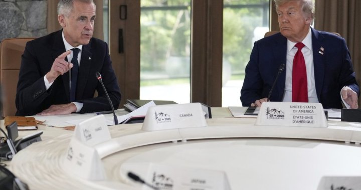 As Trump threatens Canada with 35% tariff, Carney says he’ll defend workers – National