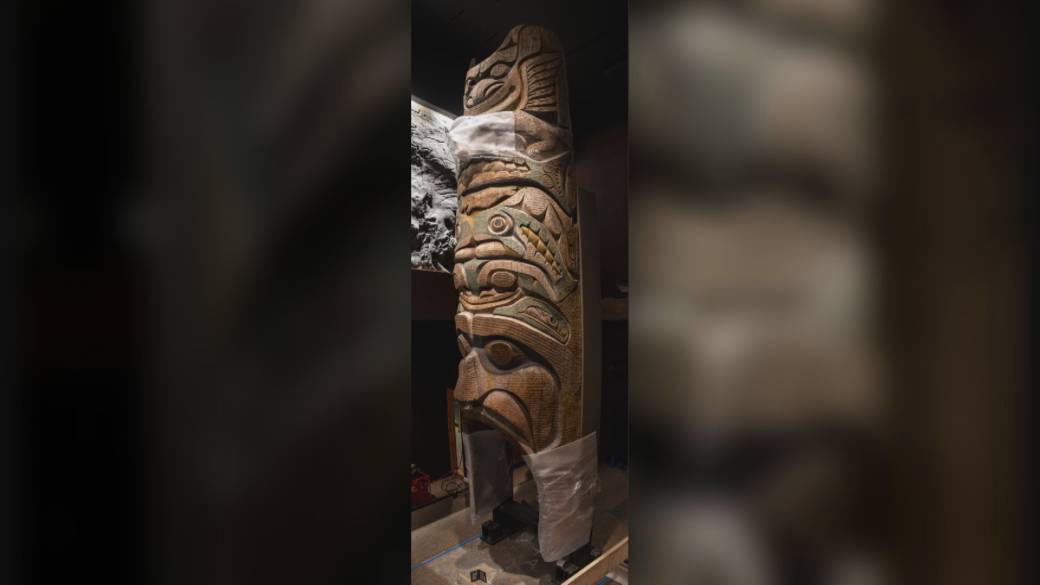 Click to play video: 'Sacred totem pole to return home to Bella Coola'