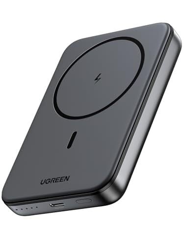 The Best Early Prime Day Tech Deals Under $25 10 UGREEN Nexode Magnetic Wireless Power Bank Fast Charging, 10000mAh MagSafe-Compatible Portable Charger PD 20W USB-C Battery Pack Compatible with iPhone 15/14/13/12 Plus/Pro/Pro Max/Mini