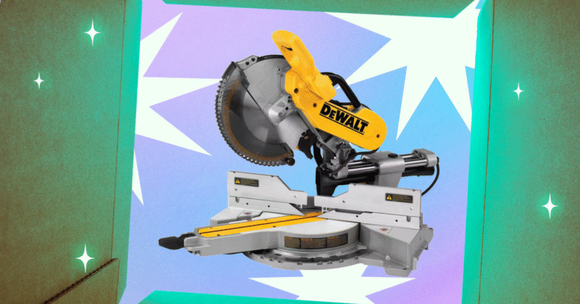 The Best DeWalt Miter Saw Is 43% Off at Home Depot Right Now, and It Comes With a Stand