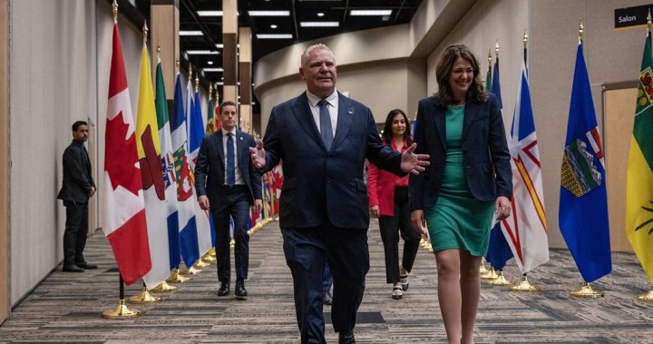 Danielle Smith and Doug Ford to sign agreements on ‘transformative’ projects