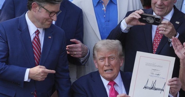 Trump branded, browbeat and prevailed. But his big bill may come at a political cost – National