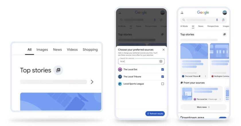 You Can Now Tell Google Which Websites You Prefer in Search Results