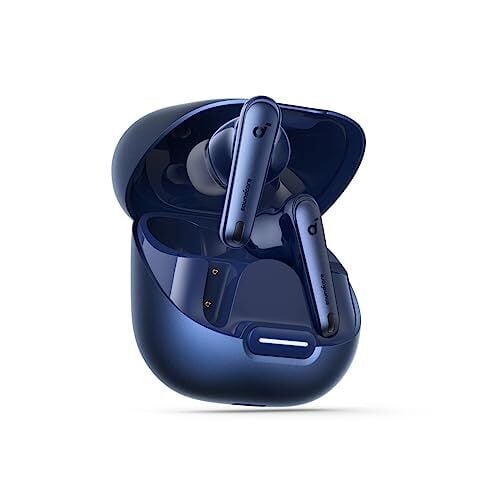 The Best Deals on Headphones and Earbuds During Labor Day Sales 2025 3 soundcore by Anker Liberty 4 NC Wireless Earbuds, 98.5% Noise Reduction, Adaptive Noise Cancelling to Ears and Environment, Hi-Res Sound, 50H Battery, Wireless Charging, Bluetooth 5.3